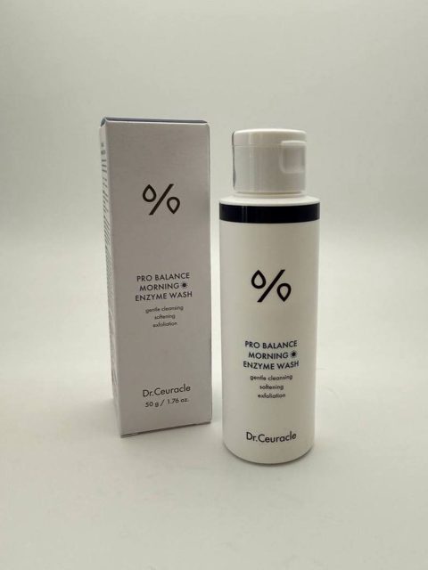 Dr.Ceuracle Pro Balance Morning Enzyme Wash — probiotikli ertalabki enzim pudra
